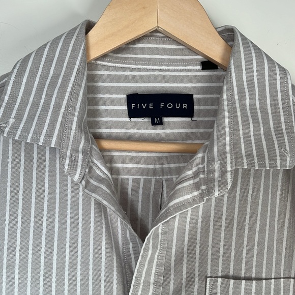Five Four Cotton Button Down - Picture 2 of 5